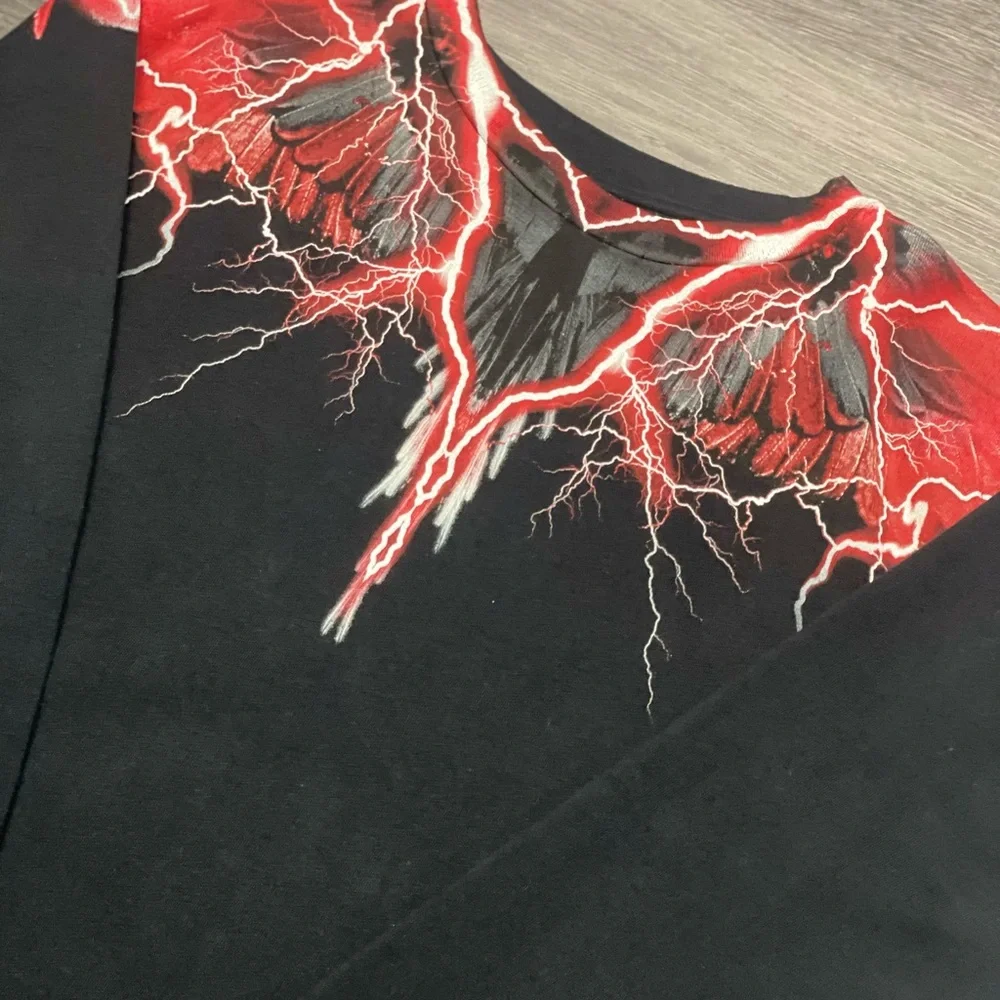 Marcelo Burlon Wings & Lightning Crew Neck | BRAND NEW | Size M - Picture 3 of 7